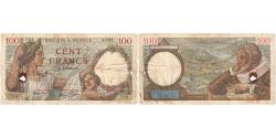 World Coins - France, 100 Francs, Sully, 1940, G.7247, AG(1-3), Fayette:26.22, KM:94