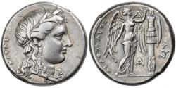 Ancient Coins - Sicily, Agathokles, Tetradrachm, 317-289 BC, Syracuse, Silver,