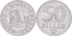 World Coins - Coin, Hungary, 50 Fillér, 1976