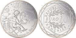 World Coins - France, 10 Euro, Petit prince fait du cinéma, 2016, Paris, , Silver
