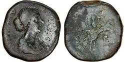 Ancient Coins - Coin, Diva Faustina II, Sestertius, 175-176, Rome, Consecratio,