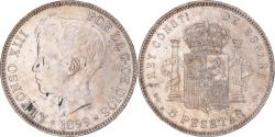 World Coins - Coin, Spain, Alfonso XIII, 5 Pesetas, 1899, Madrid, , Silver, KM:707