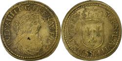 World Coins - Free imperial city of Nuremberg, Rechenpfennig, Louis XIV, Brass,