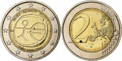 World Coins - Belgium, Albert II, 2 Euro, Union économique et monétaire, 2009, Brussels