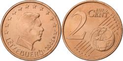 World Coins - Luxembourg, 2 Euro Cent, 2005, Vantaa, Copper Plated Steel,