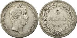 World Coins - Coin, France, Louis-Philippe, 5 Francs, 1831, Bordeaux, , Silver