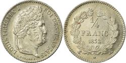 World Coins - Coin, France, Louis-Philippe, 1/4 Franc, 1832, Paris, , Silver