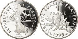 World Coins - Coin, France, Semeuse, Franc, 1999, Proof, , Nickel, KM:925.2