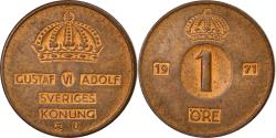 World Coins - Coin, Sweden, Gustaf VI, Ore, 1971, , Bronze, KM:820