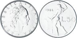 World Coins - Coin, Italy, 50 Lire, 1984