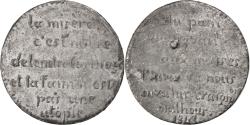 World Coins - France, Medal, French Second Republic, Politics, Society, War, , Tin