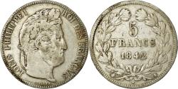 World Coins - Coin, France, Louis-Philippe, 5 Francs, 1842, Bordeaux, , Silver