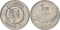 World Coins - Coin, Iceland, Krona, 1981, , Copper-nickel, KM:27