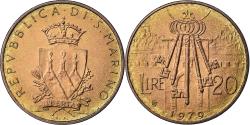 World Coins - Coin, San Marino, 20 Lire, 1979, , Aluminum-Bronze, KM:93