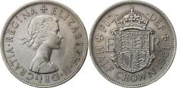 World Coins - Great Britain, Elizabeth II, 1/2 Crown, 1961, Copper-nickel, , KM:907