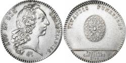 World Coins - France, Token, Louis XV, Parties et revenus casuels, 1744, Silver,