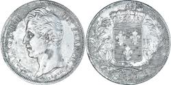 World Coins - Coin, France, Charles X, 5 Francs, 1829, Rouen, , Silver, KM:728.2