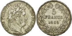 World Coins - Coin, France, Louis-Philippe, 5 Francs, 1838, Lille