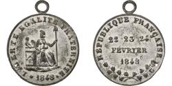 World Coins - France, Medal, French Second Republic, Politics, Society, War, , Tin