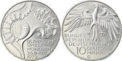 World Coins - Coin, GERMANY - FEDERAL REPUBLIC, 10 Mark, 1972, Munich, , Silver