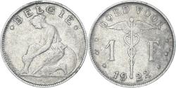 World Coins - Coin, Belgium, Franc, 1922