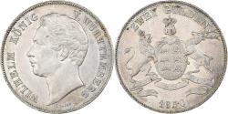 World Coins - Kingdom of Württemberg, Wilhelm I, 2 Gulden, 1850, Stuttgart, Silver