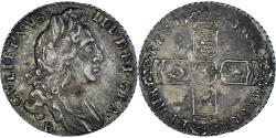 World Coins - Coin, Great Britain, William III, 6 Pence, 1696, Bristol, , Silver