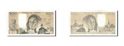 World Coins - Banknote, France, 500 Francs, 500 F 1968-1993 ''Pascal'', 1990, 1990-02-01