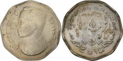 World Coins - Thailand, Rama IX, 5 Baht, 1972, Copper-nickel, , KM:98