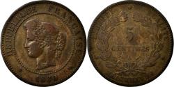 World Coins - Coin, France, Cérès, 5 Centimes, 1880, Paris, , Bronze, Gadoury:157a