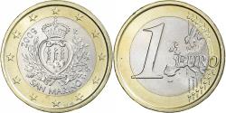 World Coins - San Marino, 1 Euro, 2009, Rome, Bi-Metallic,