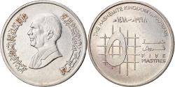 World Coins - Coin, Jordan, Hussein, 5 Piastres, 1998/AH1418, , Nickel plated steel