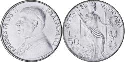World Coins - Coin, VATICAN CITY, John Paul II, 50 Lire, 1980, Roma, , Stainless Steel