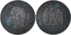 World Coins - France, Napoleon III, 2 Centimes, 1854, Lyon, petit lion, , Bronze