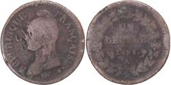 World Coins - Coin, France, Dupré, Decime, AN 5, Paris, , Copper, Gadoury:187