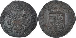 World Coins - Coin, Spanish Netherlands, Philippe II, Duit of negenmanneke, 1597, Maastricht