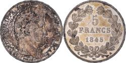 World Coins - Coin, France, Louis-Philippe, 5 Francs, 1845, Paris, , Silver