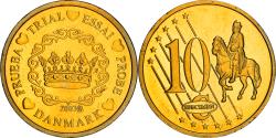 World Coins - Denmark, 10 Euro Cent, 2003, unofficial private coin, , Brass
