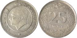 World Coins - Coin, Turkey, 25 Kurus, 2012