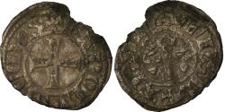 World Coins - Coin, France, Anjou, Charles I, Obol, Angers, , Silver, Boudeau:157
