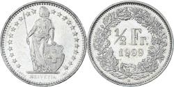 World Coins - Coin, Switzerland, 1/2 Franc, 1999