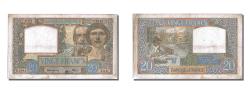 World Coins - Banknote, France, 20 Francs, 20 F 1939-1942 ''Science et Travail'', 1941