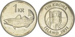 World Coins - Coin, Iceland, Krona, 2011