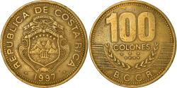 World Coins - Coin, Costa Rica, 100 Colones, 1997, , Brass, KM:230a