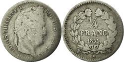 World Coins - Coin, France, Louis-Philippe, 1/4 Franc, 1831, Lille, , Silver