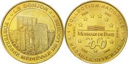 World Coins - France, Token, Touristic token, Loches -  le Donjon, 2000, MDP,