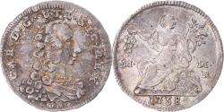 World Coins - Coin, Italy, Kingdom of Naples, Charles III, 1/2 carlino, 1758, Naples