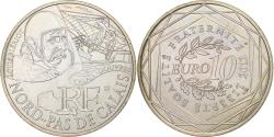 World Coins - France, 10 Euro, Nord-Pas-de-Calais, 2012, Paris, Silver,