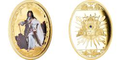 World Coins - France, Medal, Louis XIV, Roi Soleil, History, , Copper Gilt