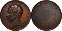 World Coins - France, Medal, Napoléon IV, Médaille pour sa Majorité, History, 1874, Merley